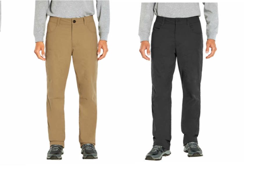 Orvis Men’s Fleece Lined Pant Stretch Water Repellent Black Tan 38X29 NEW