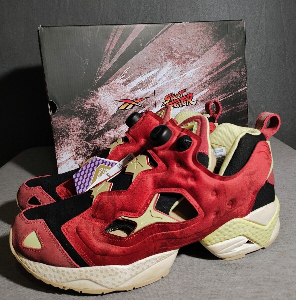 Reebok Street Fighter Instapump Fury 95 GZ9541 ZANGIEF Sz Reebok Street Fighter Instapump Fury 95 GZ9541 ZANGIEF Sz