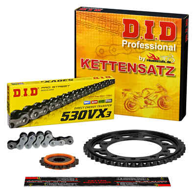 SILENT PLUS Kettensatz Honda CBR 1100 XX (SC35) DID VX3 X-Ring NIET