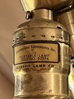 Vintage Lamp Maiden XL Tall Floor Gold Woman beautiful Lady — photo 4