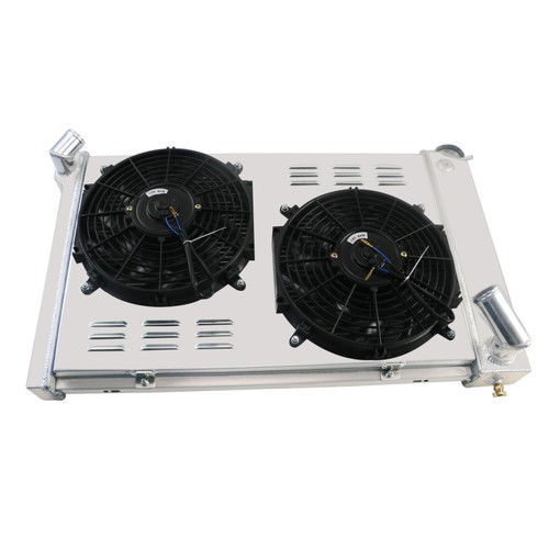3 Row Radiator Shroud Fan Relay For 1969-72 Chevy Corvette Small Block 5.7L V8 - Foto 10 di 10