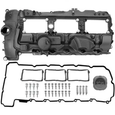 Engine Valve Cover w/ Gasket & Cap for BMW 135i 335i 640i 740i X3 X5 11127570292