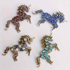 fashion antique horse brooch men women clothing accessories jewelry badge
