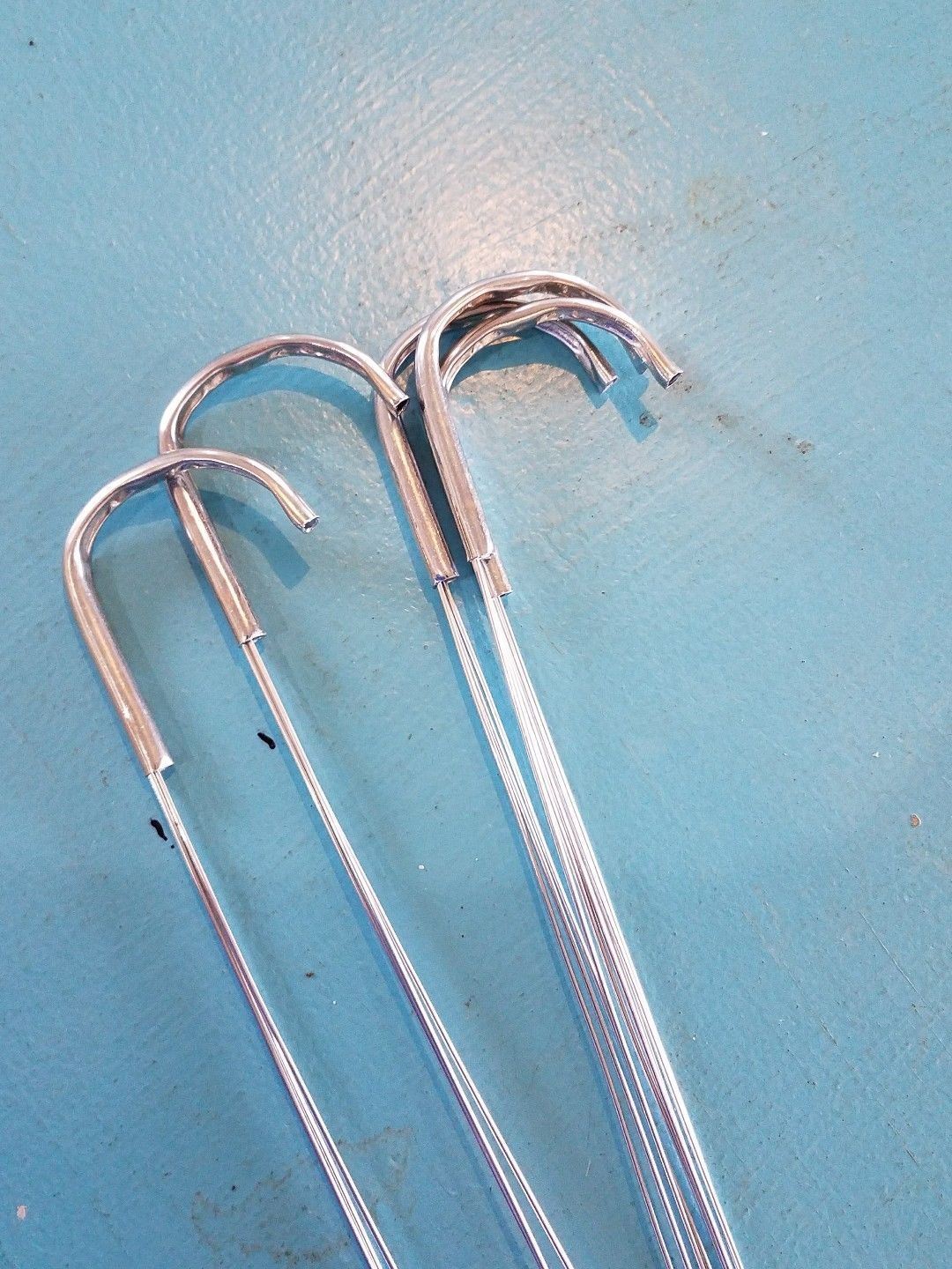 WIRE Replacement HANGERS (Set of 25) for 10" hanging baskets (3strand