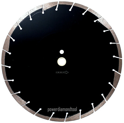 10PK-14'' 12/15MM Seg Green Concrete Asphalt Flagstone Diamond Saw Blade-BEST