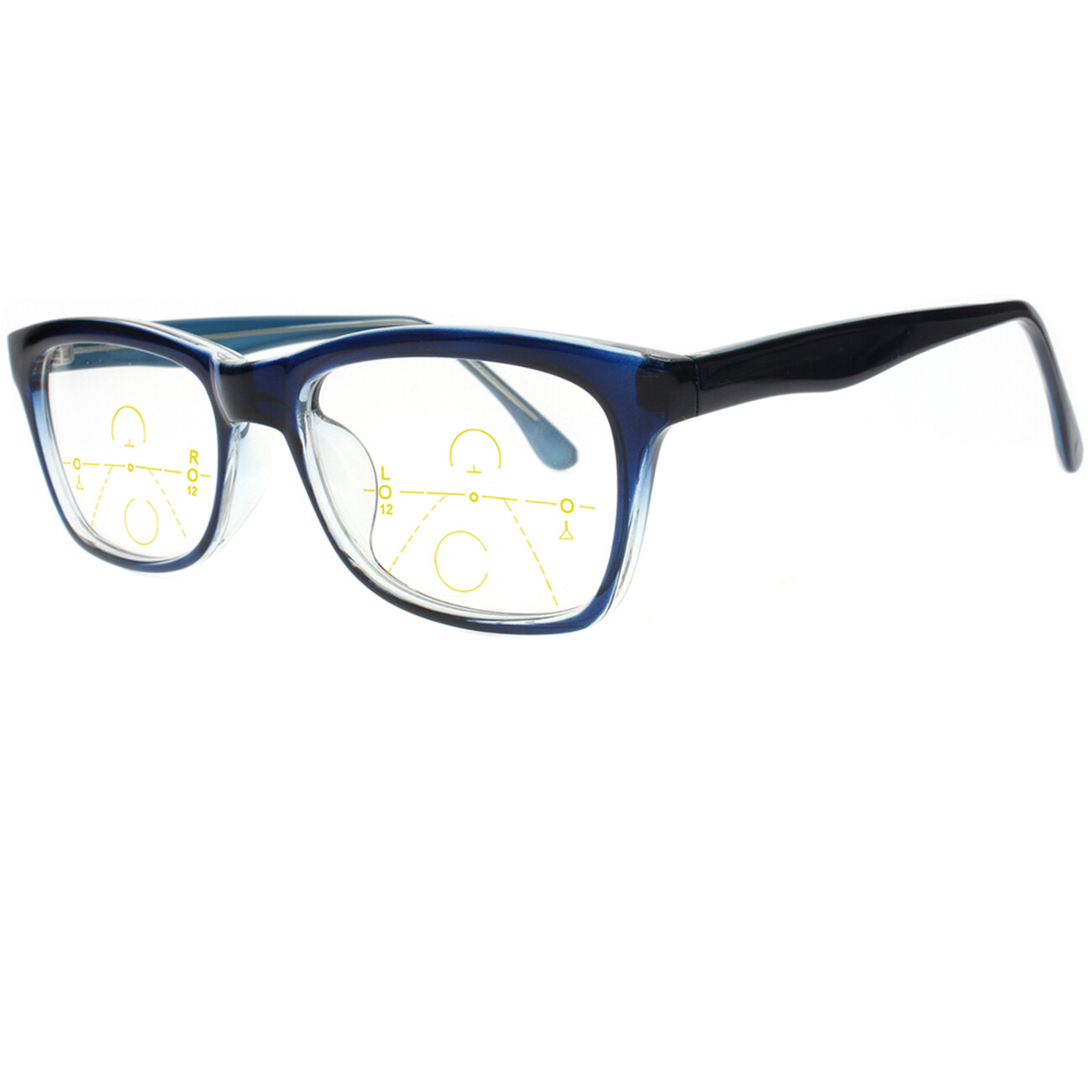 Progressive Photochromic Multifocal Reading Glasses Varifocal Readers