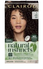 Clairol Natural Instincts Semi-Permanent Hair Color 4 Dark Brown