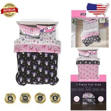 Sanrio Kuromi My Melody 7PC Full Bedding Set Super Soft Microfiber Reversible