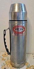 VTG UNO-VAC Thermos Stainless Steel Unbreakable USA 8 cup 13"
