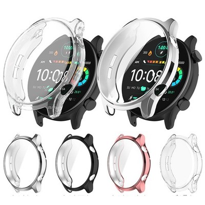 TPU Protective Watch Case Soft Cover Water-proof for HayLou RT3/Solar Plus
