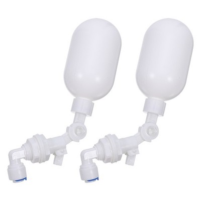 2 Sets Automatic Liquid Level Control Valve Float for Water Trough