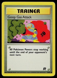 Goop Gas Attack 78/82 Team Rocket Unlimited Common Trainer