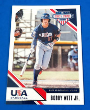 2-Stars & Stripes Bobby Witt Jr 2019 base #48 & 2020 base #88-(K.C. Royals).....