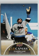 Evander Kane - 2021-22 Upper Deck UD Canvas #C67 San Jose Sharks