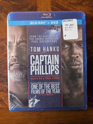 Captain Phillips (Blu-ray, 2013) Brand New Sealed! 