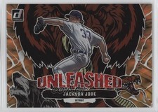 2023 Panini Donruss Unleashed Gold 5/99 Jackson Jobe #U13 1k9t