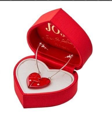 JoJo's Bizarre Adventure Polnareff Broken Heart Red Earrings Metal Acrylic Prem