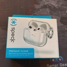 Speck Clear Case AirPods 3rd Gen 2021 Full Body Hard-Shell Cover Blue