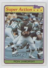 1981 Topps Ron Jaworski #408 0ol8