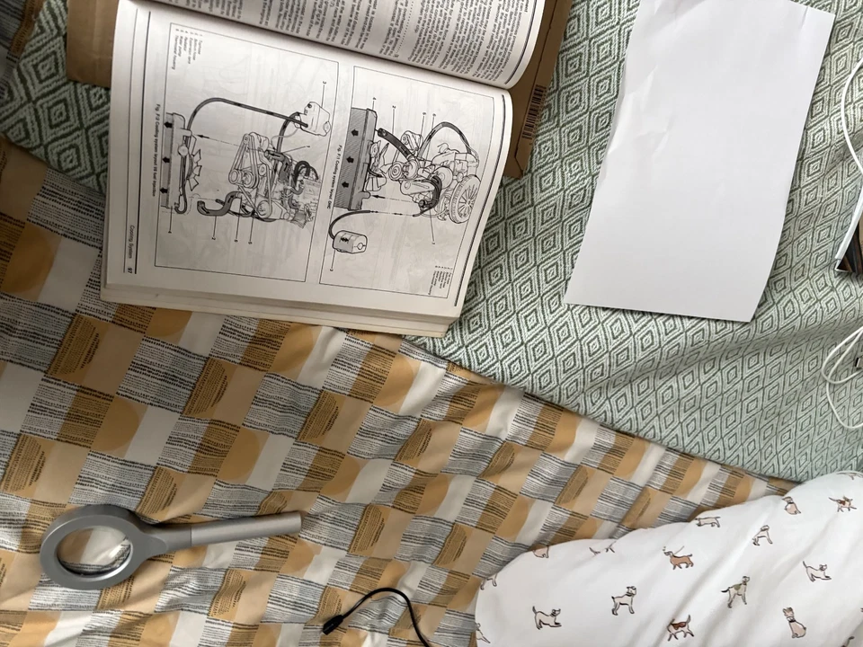 AUTODATA 283 CAR REPAIIR MANUAL FORD GRANADA MK II from 1977 / 850 - Image 4 of 4