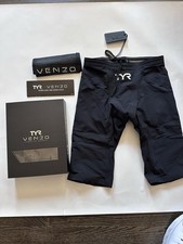 Men's TYR Venzo Battle Born - Black -  Size 27 - Tried 1 - Box/Pouch/Like N