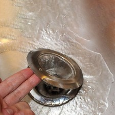 Kitchen Sink Strainer Stainless-Steel Mesh Bath Drain Stopper Filter Screen Part