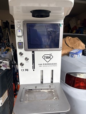 Autofocus TBK 958B Laser Engraving Marking Printer Machine, Iphone Back Remover