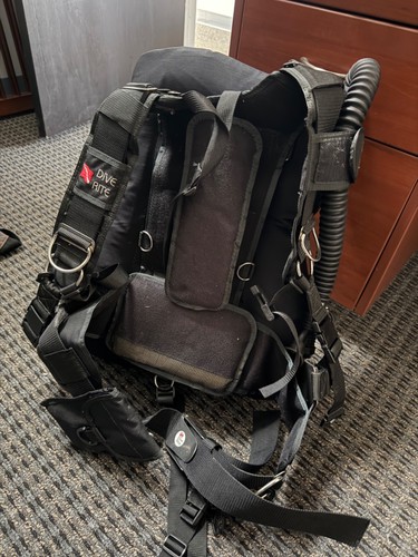 Dive Rite Transpac II Size M/L Used Tests Good!