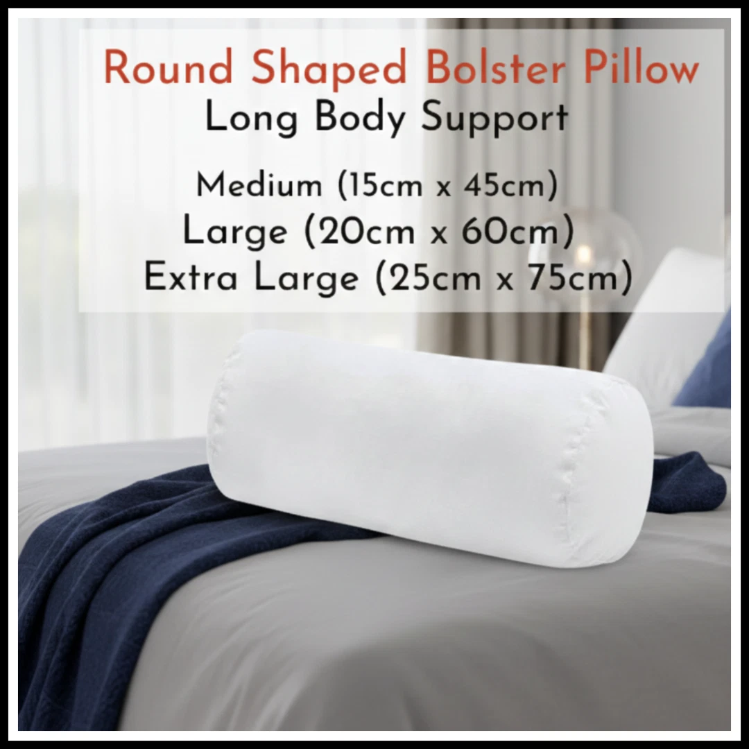 Round Neck Pillow Roll Cylinder Bolster Pillow Corduroy Body Pillow for Adults Bed Couch Lumbar Support Long Pillow Removable Covers ,for Head, Neck, Back and Legs(Groente,15cm x80cm
