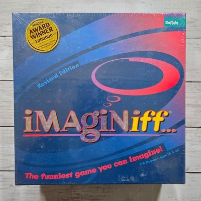 Buffalo Games iMAGiNiff Revised Edition Board Game Party Game New