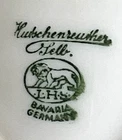 VTG Hutschenreuther Selb Bavaria Germany White Leaf Trinket Soap Butter Dish