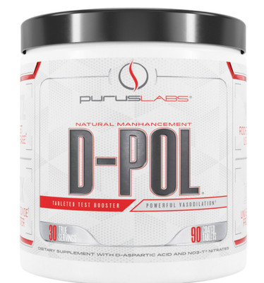 Purus Labs D-POL - Build Lean Muscle & Strength - 90 Tablets - Original Formula!
