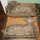 Griswold Cast Iron Lamb Cake Mold # 866 921 922 Vintage Sheep Bakeware Baking — photo 6