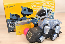Sony Aibo ERS-210 Robot Dog Silver con Energy Station/Scatola, per ricambi...