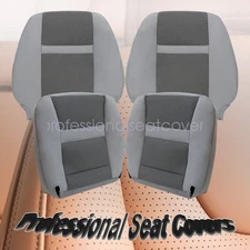 For 2006 2007 2008 Dodge Ram 1500 Driver & Passenger Bottom & Top Seat Cover