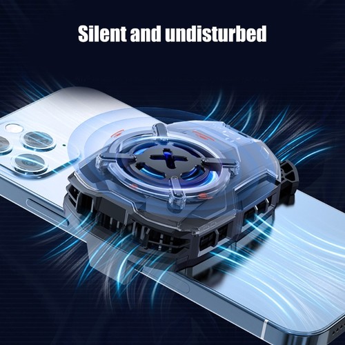 Quiet Fast Cooling Back Clip Radiator Silicone Antislip Pad For Live Streaming - Afbeelding 5 van 8