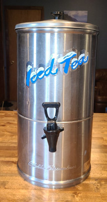 Commercial Stainless Steel 3 gallon Iced Tea Dispenser Curtis Streamliner