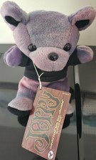 Jerry 7" Grateful Dead Bean Bear With Tag Series 2 Liquid Blue