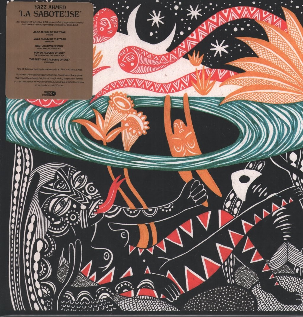 Yazz Ahmed La Saboteuse double LP vinyl UK Night Time Stories 2024 Reissue of - Image 3