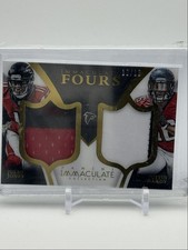 2015 Immaculate Four Patches Coleman/Freeman/Julio Jones/Hardy 12/15 Atlanta