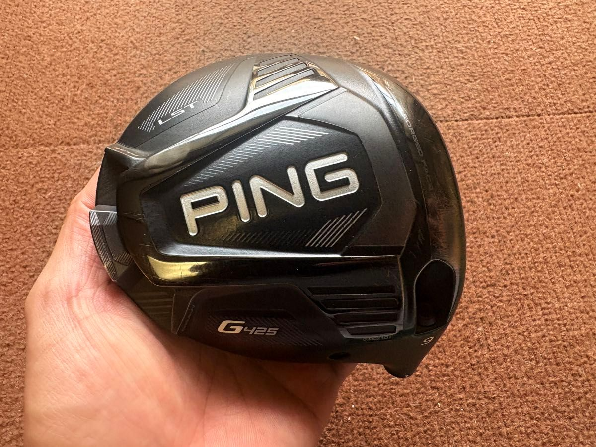 PING G425 LST 9 Driver HEAD ONLY Right Handed Used Golf JP PING G425 LST 9 Driver HEAD ONLY Right Handed Used Golf JP