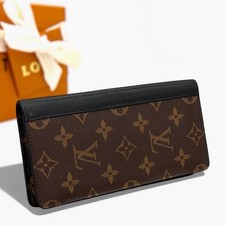 Louis Vuitton Monogram Macassar Portefeuille Tannone Long Wallet