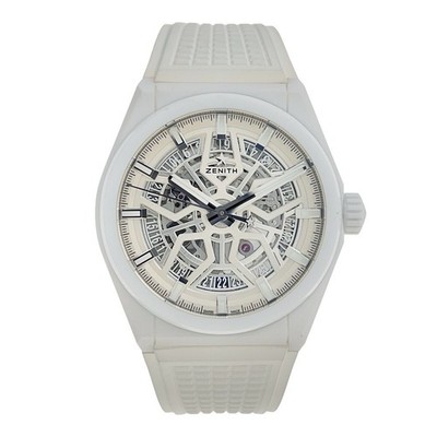 Zenith Defy Skeleton Ceramic White 41mm Automatic Men s Watch 49.9002.670
