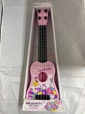First Act Hello Kitty and Friends Ukulele Pink Tunable Kids Guitar New In Box