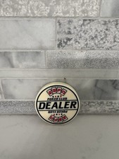 ESPN Poker Club Engraved Dealer Button 2-1/8 Inch Diameter Pre Owned
