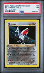 Pokemon Skarmory 13/111 Neo Genesis 1st Edition Holo Rare