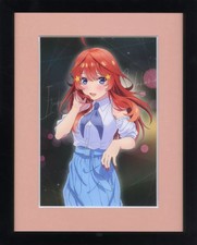 The Quintessential Quintuplets Illustration Board with Frame & Necklace, 308x250