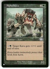 Alpha Kavu U The List Reprints 77/143 NM