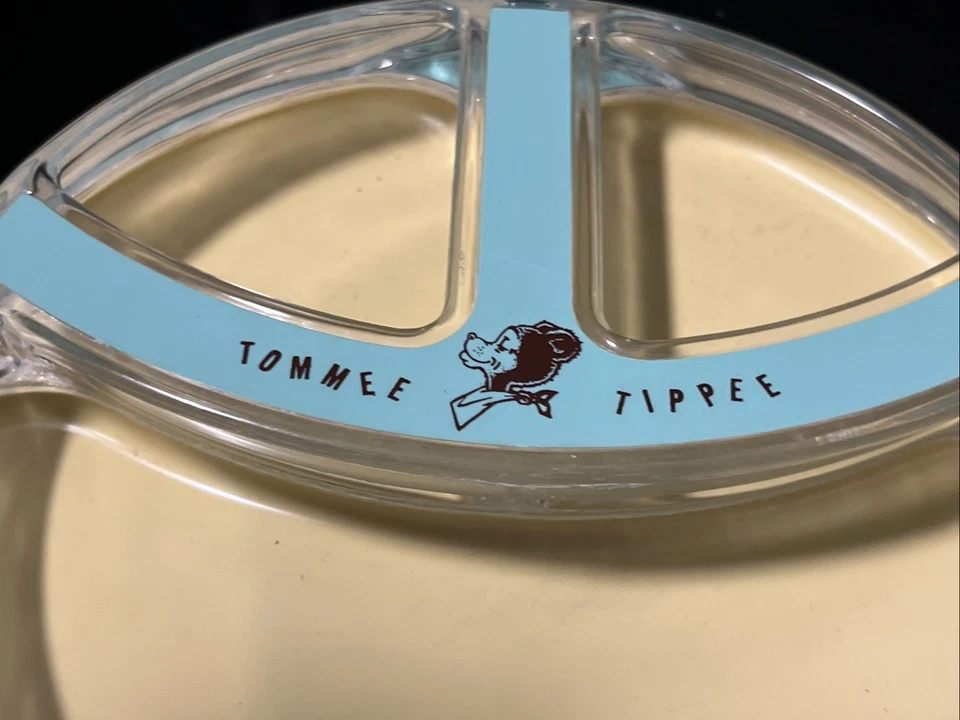 Vintage 1960s Tommee Tippee Plate and Sippee Cup by Westland Plastics, Inc. - Изображение 4 из 4
