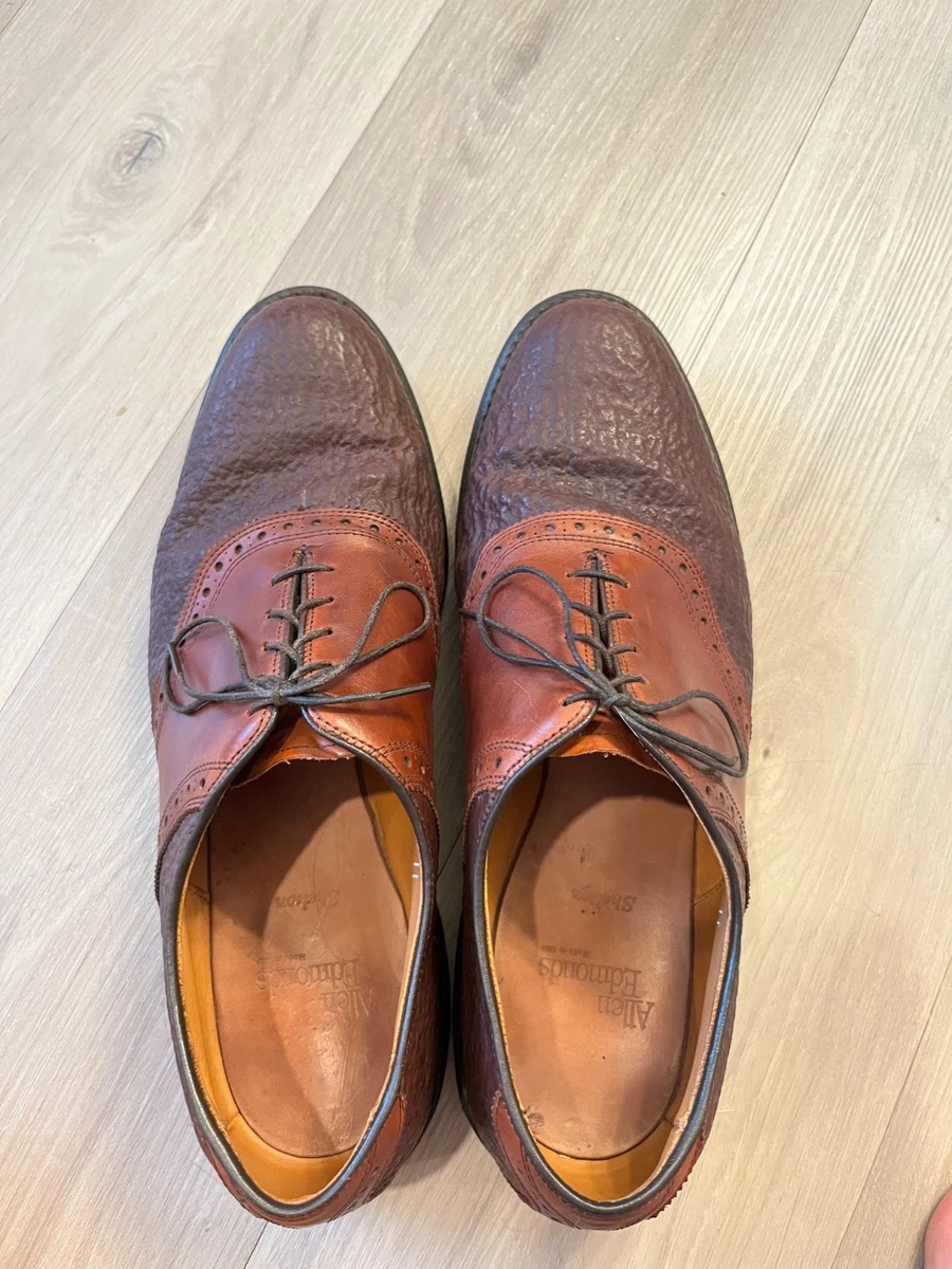 Allen Edmonds Red Dress Shoes for Men with Upper Leather for  display picture 1